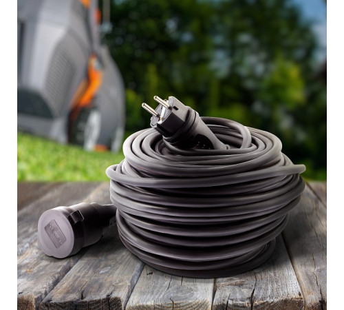 Удлинитель Эра UPx-1e-3x1,5-50m-IP44(KG)