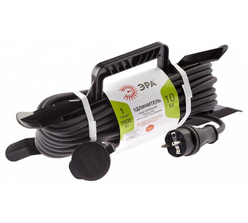 Удлинитель Эра UFx-1e-3x1,5-10m-IP44(KG)