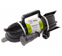 Удлинитель Эра  UFx-1e-3x1,5-20m-IP44(KG)