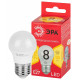 Лампа светодиодная Эра E27 8Вт 2700K LED P45-8W-827-E27 R