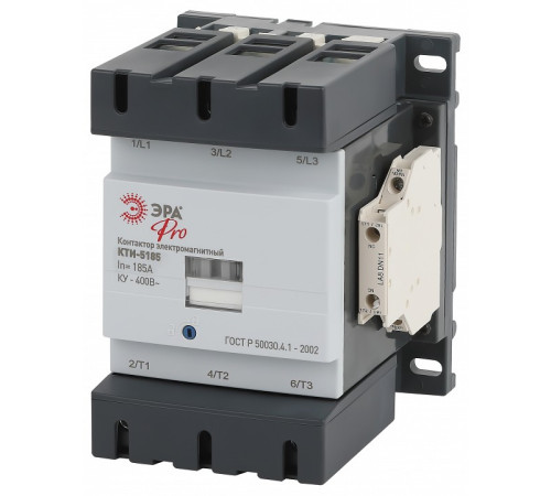 Контактор электромагнитный КТИ Эра КТИ KKT50-185-400-10-E
