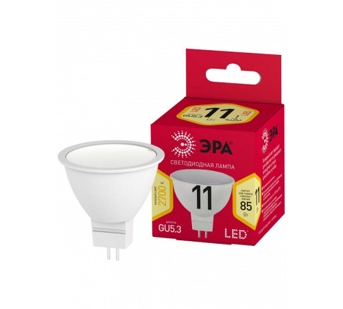 Лампа светодиодная Эра LED MR16-11W-827-GU5.3 R