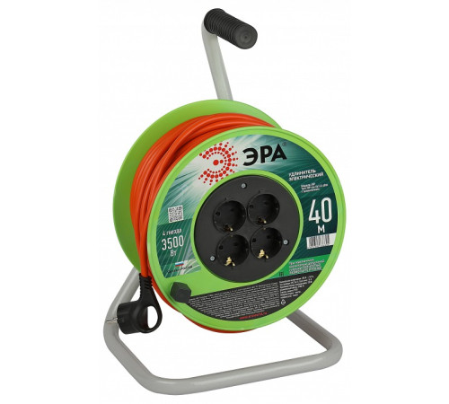 Удлинитель Эра RP-4e-3x1.5-40m