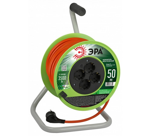 Удлинитель Эра RP-4e-3x1.5-50m