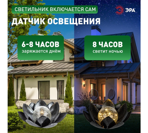 Наземный низкий светильник Эра ERASF22-52