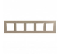 Рамка на 5 постов Эра Эра Elegance 14-5015-04