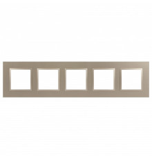 Рамка на 5 постов Эра Эра Elegance 14-5015-04