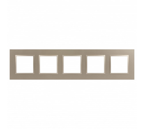 Рамка на 5 постов Эра Эра Elegance 14-5015-04