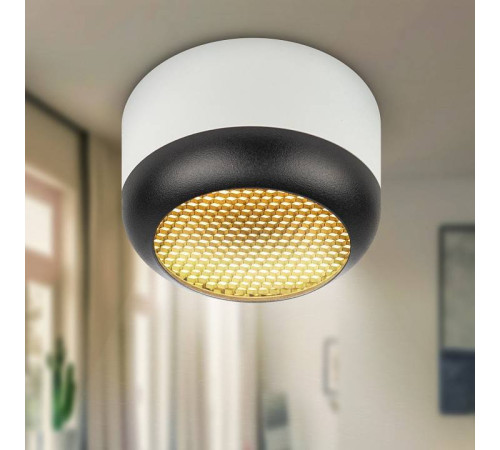 Накладной светильник Эра OL56 WH/BK