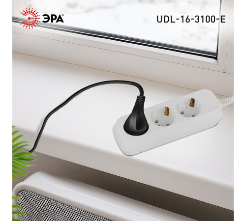 Удлинитель Эра UDL-16-3100-E