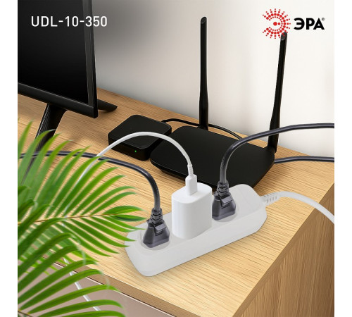 Удлинитель Эра UDL-10-350