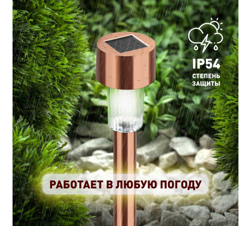 Наземный низкий светильник Эра SL-SS30-CPR-M