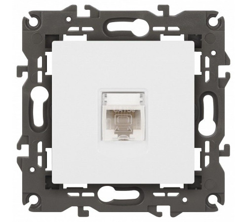 Розетка Ethernet RJ-45 без рамки Эра Эра Elegance 14-3107-01М
