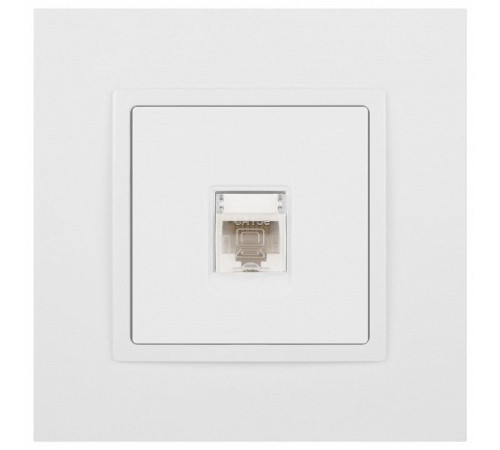 Розетка Ethernet RJ-45 без рамки Эра Эра Elegance 14-3107-01М