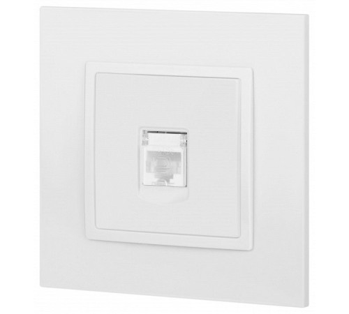 Розетка Ethernet RJ-45 без рамки Эра Эра Elegance 14-3107-01М