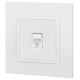 Розетка Ethernet RJ-45 без рамки Эра Эра Elegance 14-3107-01М