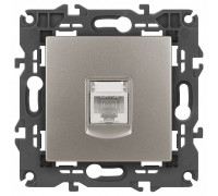 Розетка Ethernet RJ-45 без рамки Эра Эра Elegance 14-3107-16