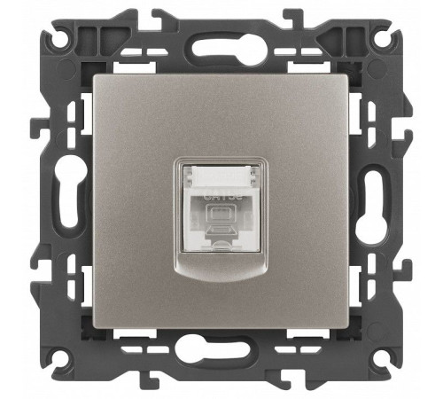Розетка Ethernet RJ-45 без рамки Эра Эра Elegance 14-3107-16