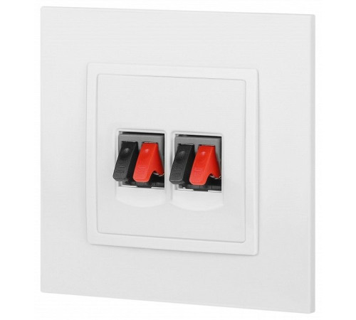 Розетка акустическая без рамки Эра Эра Elegance 14-3112-01М