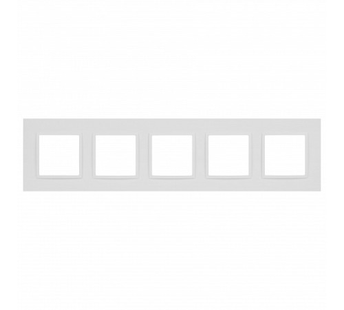 Рамка на 5 постов Эра Эра Elegance 14-5015-01М