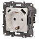Розетка с заземлением и со шторкой и 2хUSB, без рамки Эра Эра 12 12-4108-15