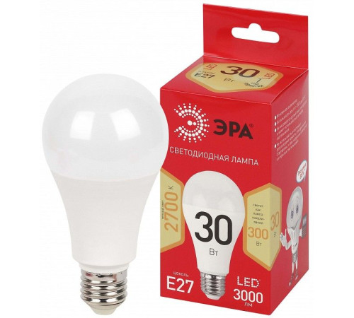 Лампа светодиодная Эра LED A70-30W-827-E27 R