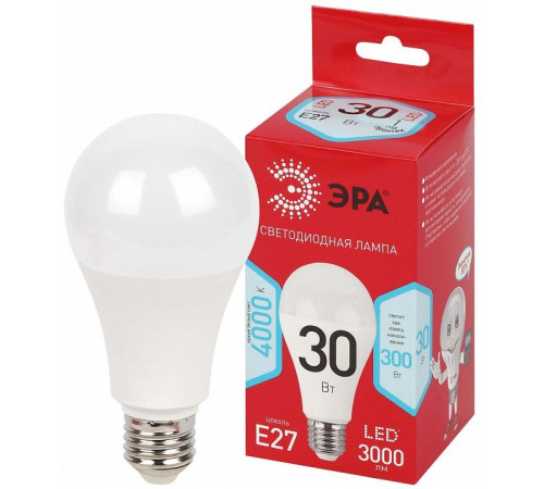 Лампа светодиодная Эра LED A70-30W-840-E27 R