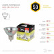Лампа галогеновая Эра GU5.3-MR16-50W-12V-CL