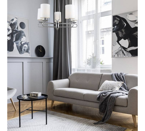 Люстра на штанге Escada Eclipse 10166/5PL Chrome