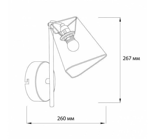 Бра Escada Hall 10185/1A White
