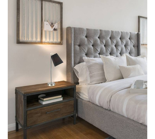 Настольная лампа декоративная Escada Hall 10185/L Black