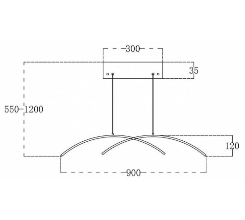 Подвесной светильник Escada Skyline 10212/S LED Black