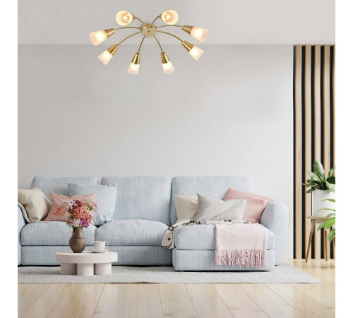 Потолочная люстра Escada Aquilegia 1100/8P Chrome