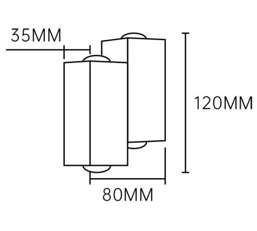 Накладной светильник Escada 30005LED 30005W/02LED
