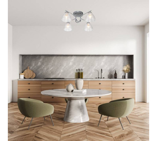 Потолочная люстра Escada Adonis 659/4PL Chrome