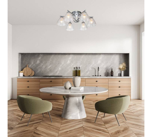 Потолочная люстра Escada Adonis 659/6PL Chrome