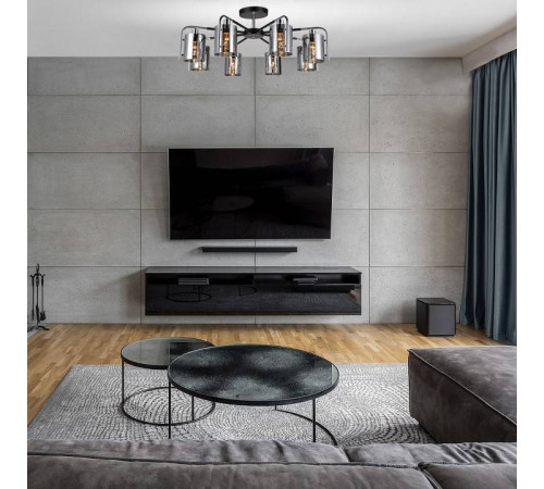 Люстра на штанге Escada Elegant 671/8P Chrome