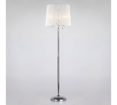 Торшер Eurosvet Allata 2045/3F хром/белый торшер