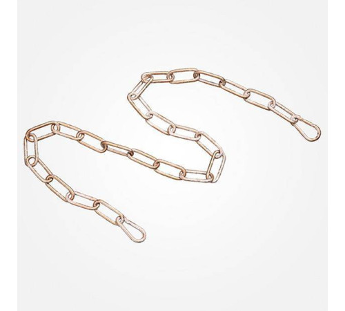 Подвес Eurosvet 10300 10302 цепь длиной 1 метр с 2 карабинами белый с золотом, арт. 73025