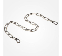 Подвес Eurosvet 10300 10304 цепь длиной 1 метр с 2 карабинами черный с золотом, арт. 74401