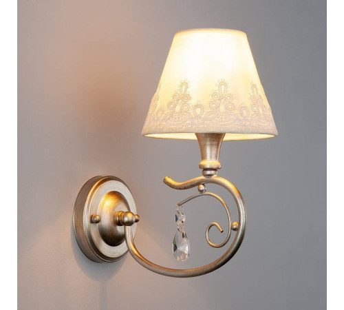 Бра Eurosvet Incanto 60069/1 серебро