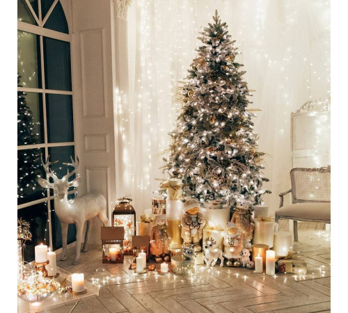 Гирлянда Нить Eurosvet 400-002 400-002 белый