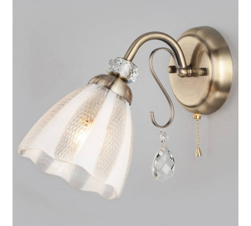 Бра Eurosvet Floranse античная бронза 30155/1