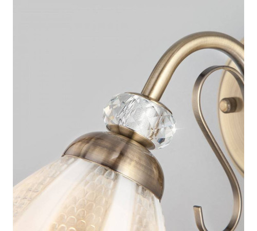 Бра Eurosvet Floranse античная бронза 30155/1