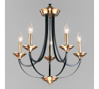 Подвесная люстра Eurosvet Lazzaro 60098/5 черный