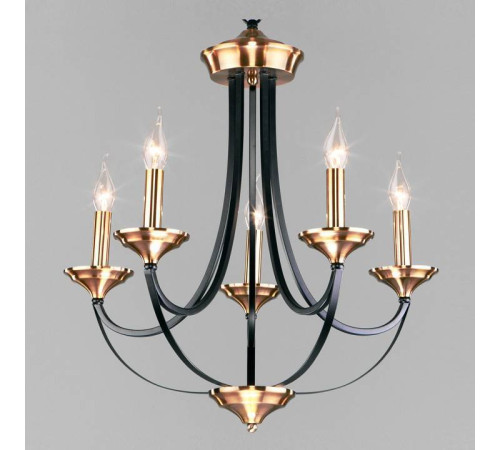 Подвесная люстра Eurosvet Lazzaro 60098/5 черный
