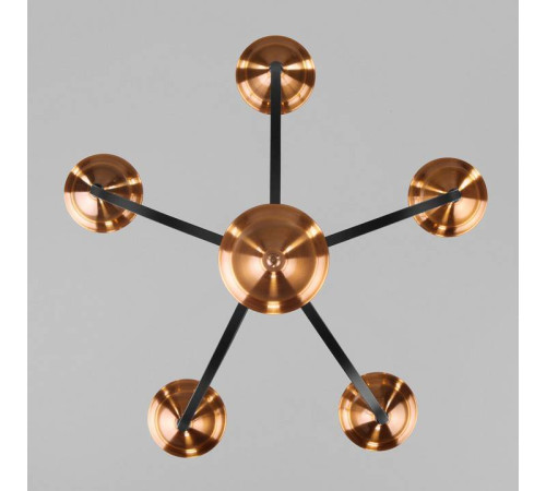 Подвесная люстра Eurosvet Lazzaro 60098/5 черный