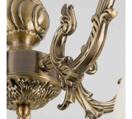 Люстра на штанге Eurosvet Caldera 60106/5 античная бронза