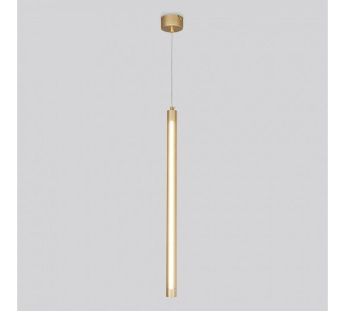 Подвесной светильник Eurosvet Strong 50189/1 LED матовое золото