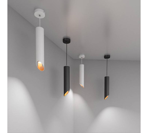 Подвесной светильник Eurosvet 7011, 7005 7011 MR16 BK/GD черный/золото